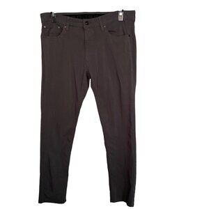 Projek Raw Slim Fit Casual Pants Charcoal Gray Stretch Denim size 36x30